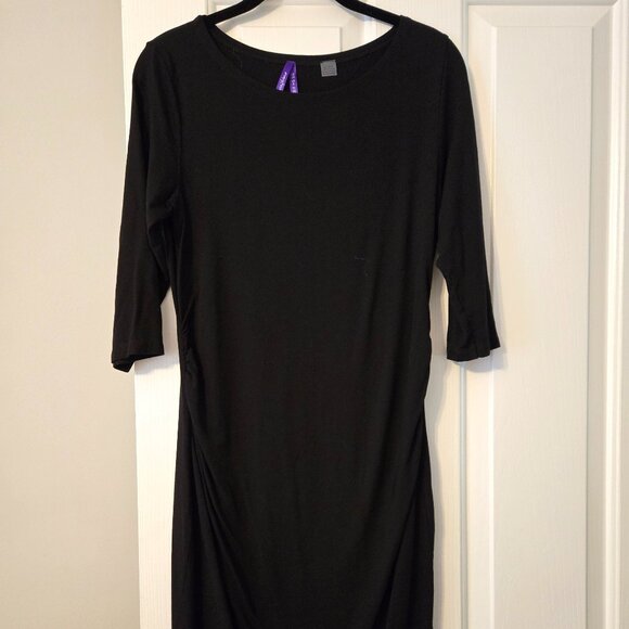 Womens Maternity Size 6 Seraphine Black Dress - Picture 1 of 5
